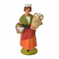 santon la marchande huile olive