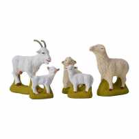 santon of goats and sheep